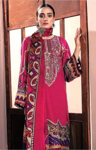 Multi Color Iris Vol 9 Cotton Karachi Printed Dress Material Catalog