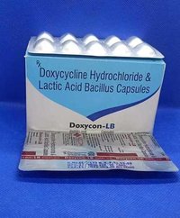 डॉक्सीकॉन - एलबी सामग्री: डॉक्सीसाइक्लिन 100 मिलीग्राम+लैक्टिक एसिड 5 बिलियन बीजाणु