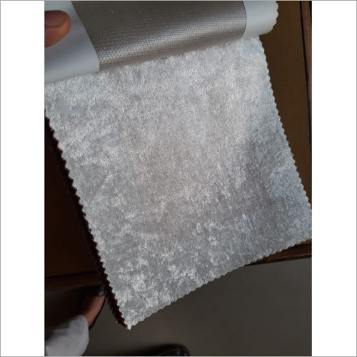 Sparkle Sofa Plain Fabric - Sparkle Fabric, As Per Requirement Length, Grey Color | Shimmering Synthetic Upholstery With Metallic Threads