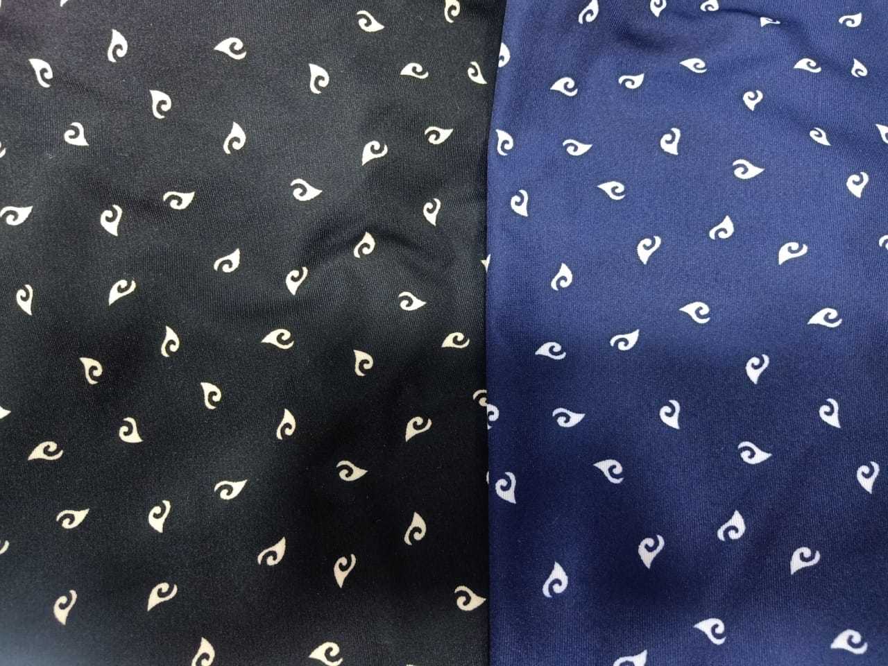 Polyester 4 Way Lycra Printed Fabric - 58-60 Inches Wide, 180-190 Gsm | Washable, Quick Dry, Stretchable, Light Weight, Exceptionally Soft