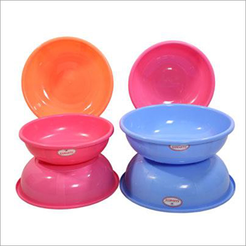 प्लास्टिक गोल प्लास्टिक घमेला