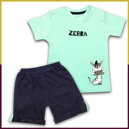 Sumix Skw 2015 Baby Boys T-shirt And Shorts Age Group: 6 - 24 Months