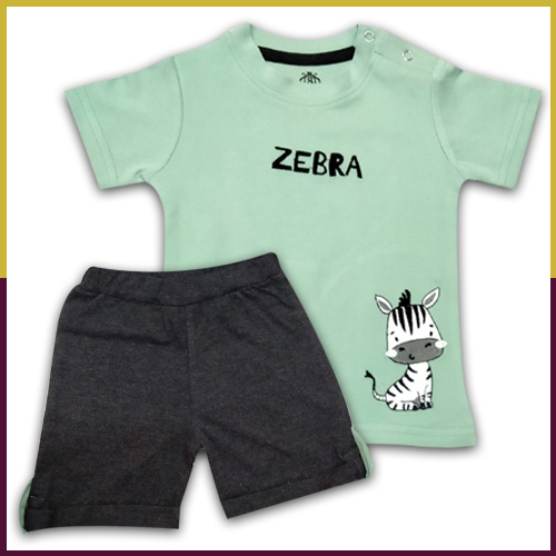 Sumix Skw 2015 Baby Boys T-shirt And Shorts Age Group: 6 - 24 Months
