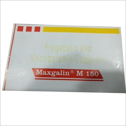 Maxgalin (Pregabalin And Mecobalamin) Capsules Ingredients: Methylcobalamin (750Mcg) + Pregabalin (150Mg)