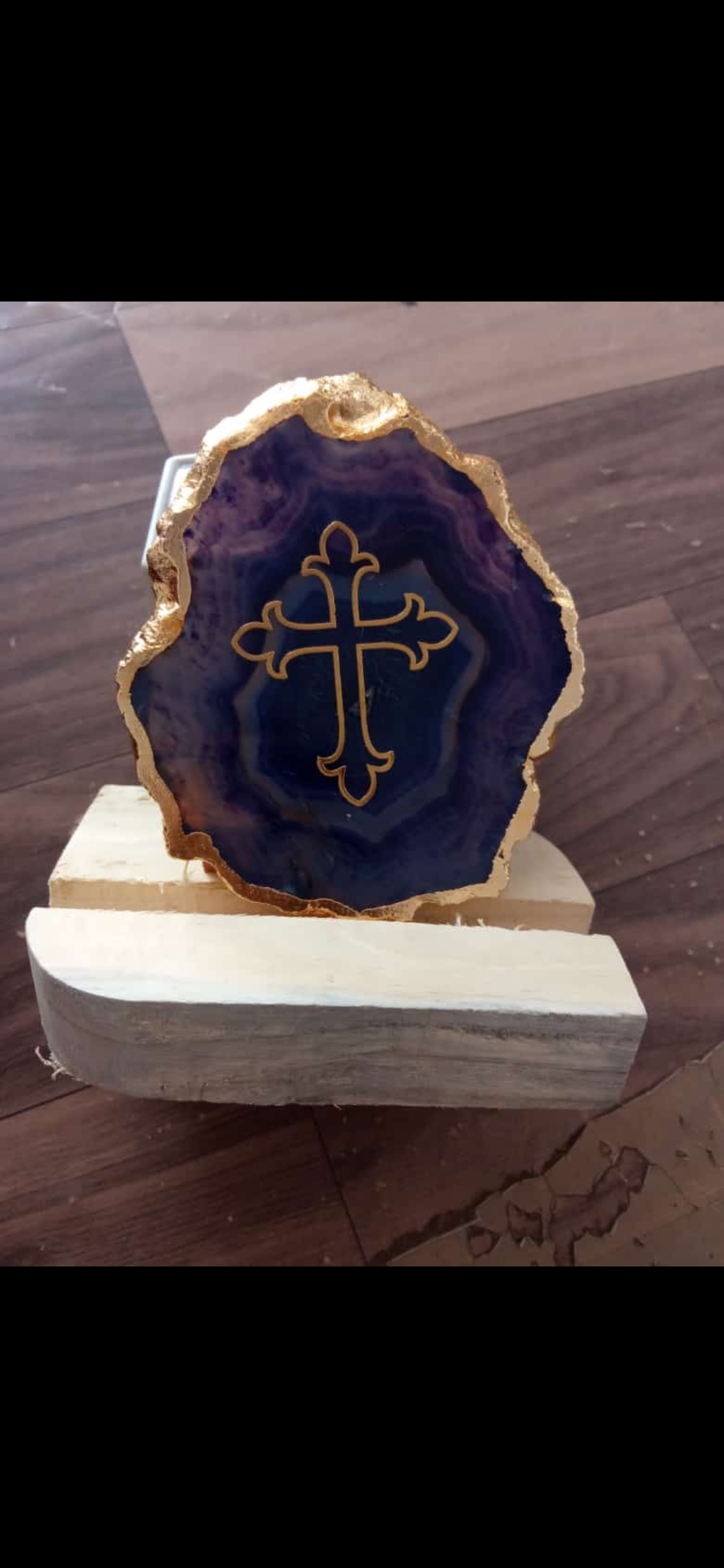 Firoja Agate Slices With Engraving