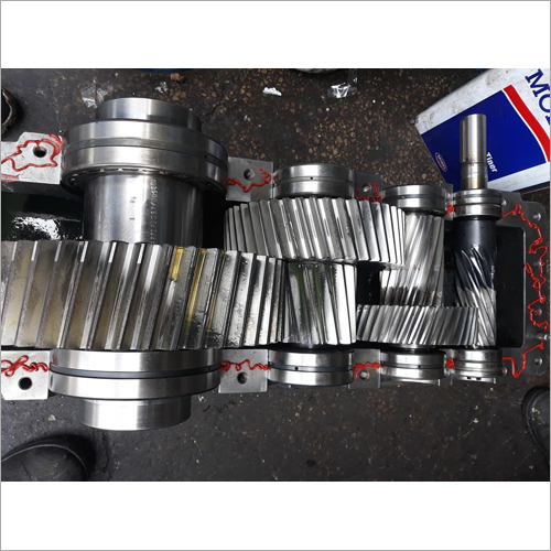 पेचदार गियर और पिनियन शाफ्ट