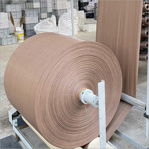 Polypropylene Woven Fabric - Various Sizes, Brown Color, Edible Item Suitable, Plain Texture, Customizable Logos And Branding