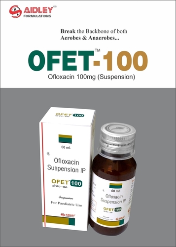 Ofloxacin 100mg  Suspension
