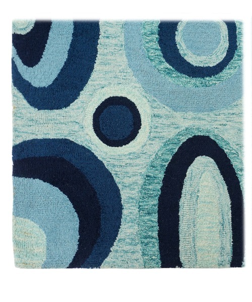 Hand Tufted Woolen Carpets - 80% Wool + 20% Cotton, Rectangle & Round Shapes, Modern Design, Easy To Clean, Anti-slip, Customizable Sizes