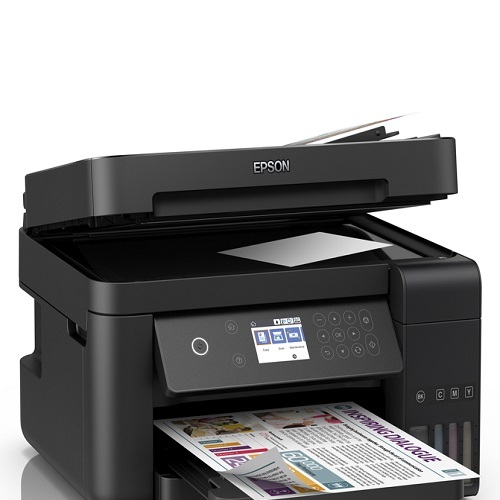 Multifunction Inktank Printer - Epson L6170 Ecotank,duplex With Adf,wi-fi - Color: Black