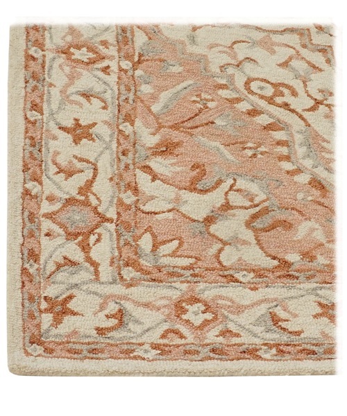 Hand Tufted Woollen Carpets - 80% Wool & 20% Cotton, Non-slip & Easy To Clean, Modern Design For Bedroom & Living Room