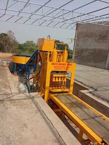 सेमी ऑटोमैटिक फ्लाई ऐश ब्रिक मेकिंग मशीन