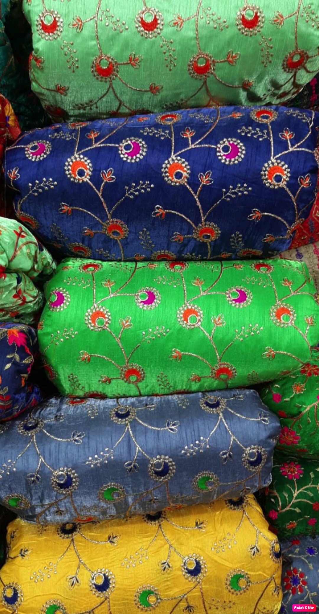 Embroidery Fabric - 100 Cm Length 44" Width | Multipurpose Use Washable Available In All Light & Dark Colours