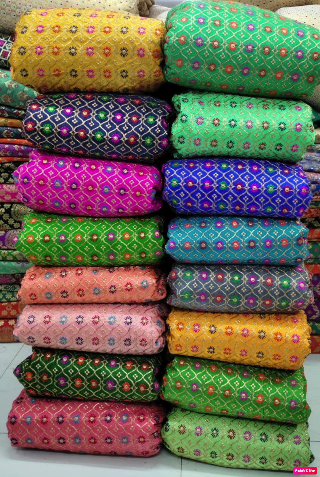 Embroidery Fabric - 100 Cm Length 44" Width | Multipurpose Use Washable Available In All Light & Dark Colours