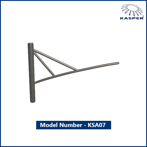 Single Arm KSA07 - Mild Steel, 0.5 - 3 Meter Adjustable Length
