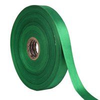 Double Satin NR a   Peacock Green Ribbons 25mm/1''inch 20mtr Length