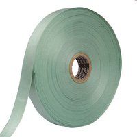 Double Satin NR a   Sage Green Ribbons 25mm /1''inch 20mtr Length
