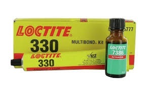 LOCTITE AA 330 - 50ml Pale-Yellow Structural Bonder | Medium to High Consistency, Ideal for Bonding Dissimilar Substrates like PVC and Acrylic