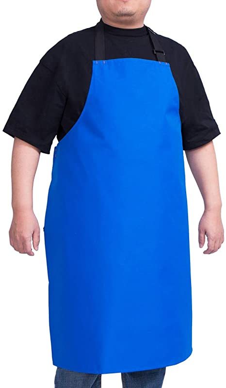 Medical Apron - Medical Grade Hypoallergenic Ldpe, 125 Cm Size, Colors: Medical Green, Blue & White | Lint Free, Blood/water Repellant, Eo Sterile
