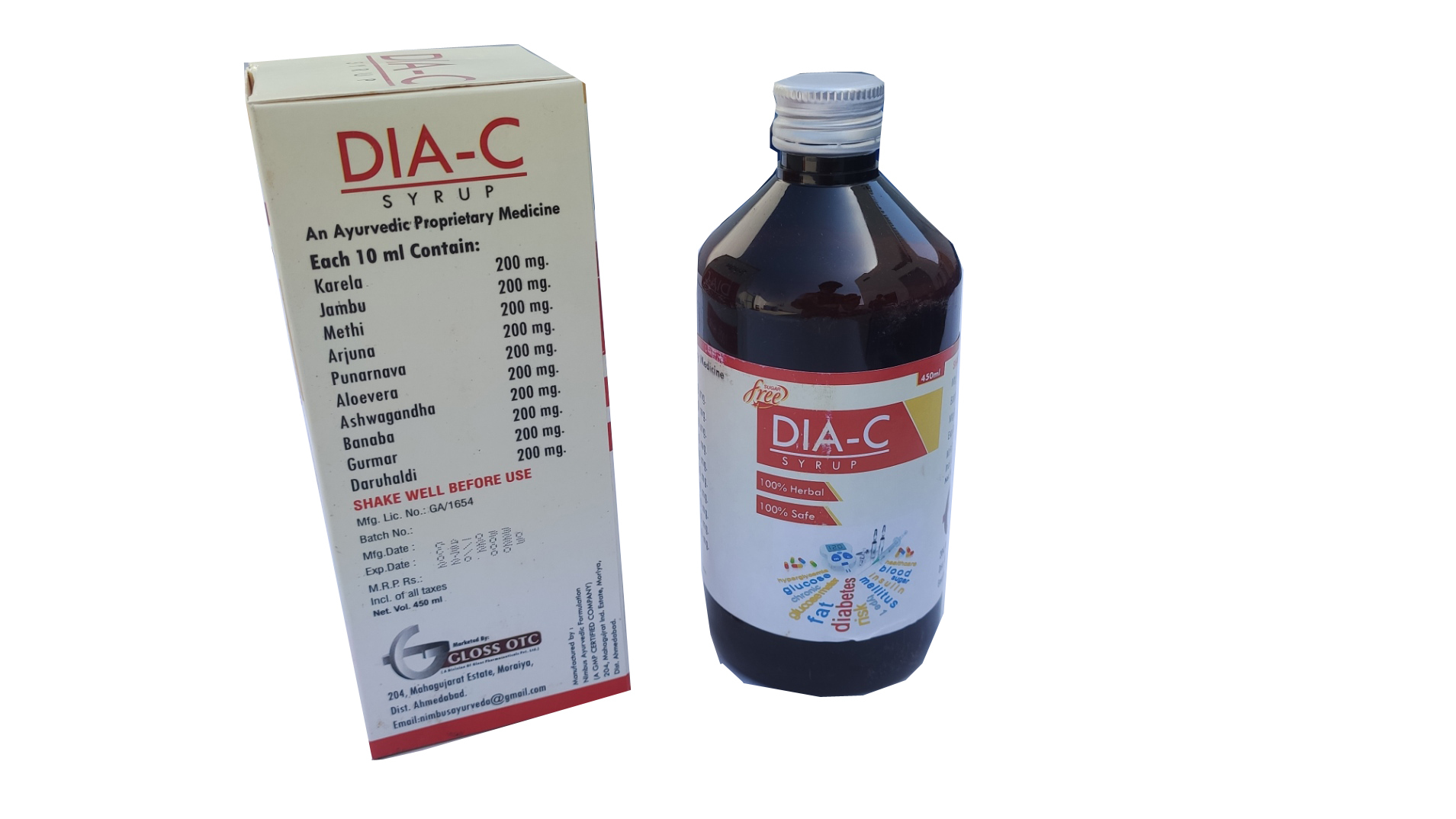 Dia C Ayurvedic Digestive Syrup - Age Group: Suitable For All Ages