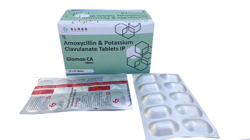 Glomox Ca-Amoxicillin & Potassium Clavulanate Tablets - Drug Type: Generic Drugs
