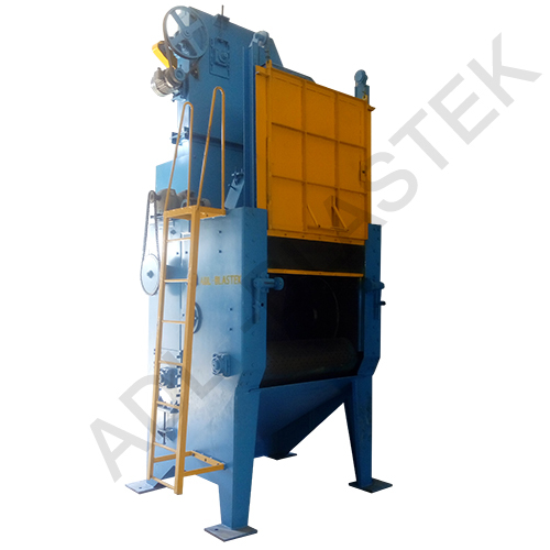 Dark Blue Tumblast Shot Blasting Machine Bt-tbm-27x36