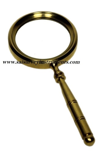 Golden Mini Brass Magnifying Glass