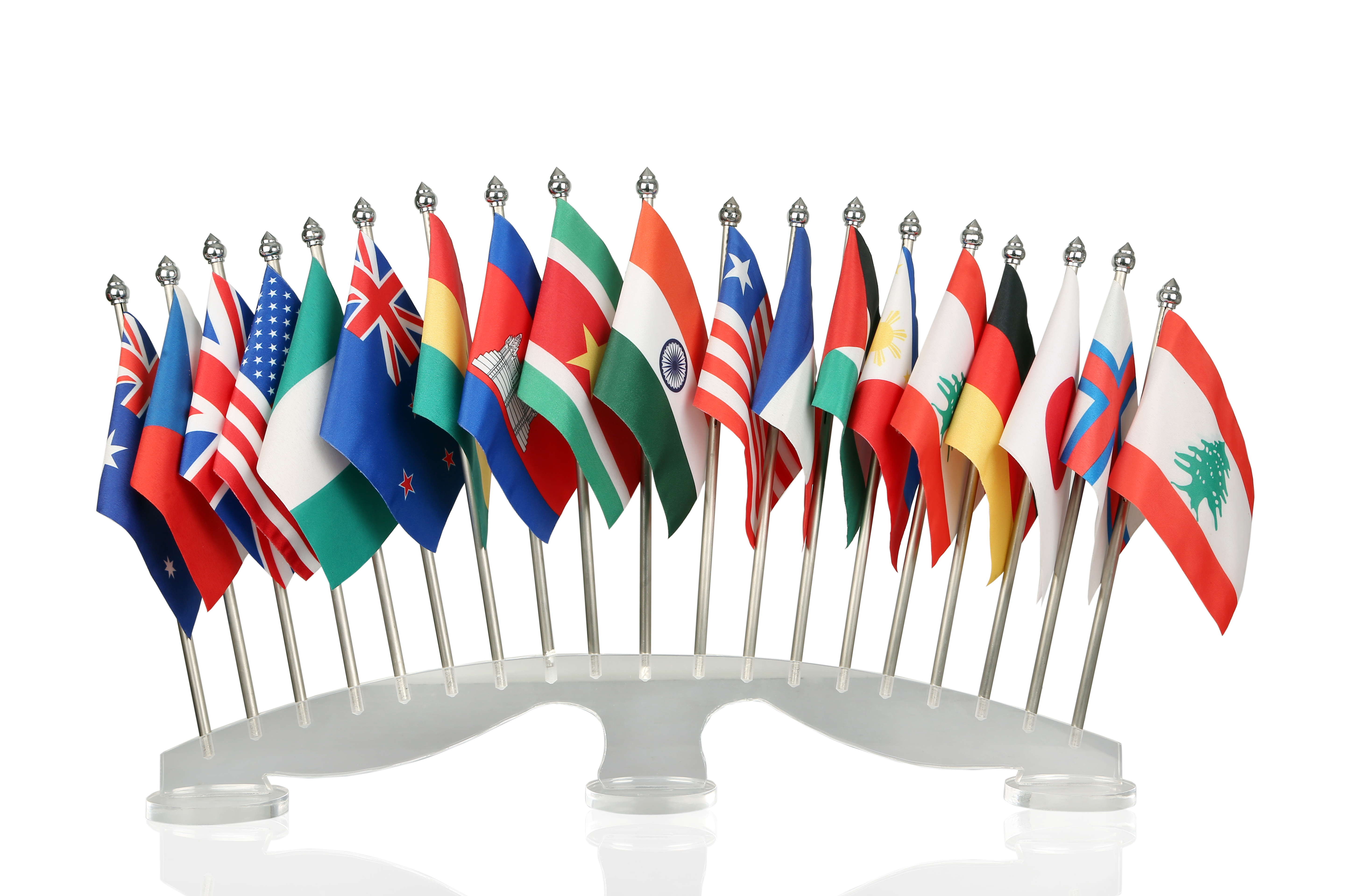 Group Flags - Material: Polyester