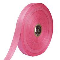 Double Satin NR a   Rouge Pink Ribbons25mm/1''inch 20mtr Length