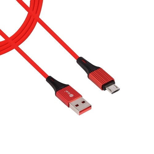 DC-X12 2.4 Amp माइक्रो फास्ट ब्लू डेटा केबल की लंबाई: 1 मीटर (M)