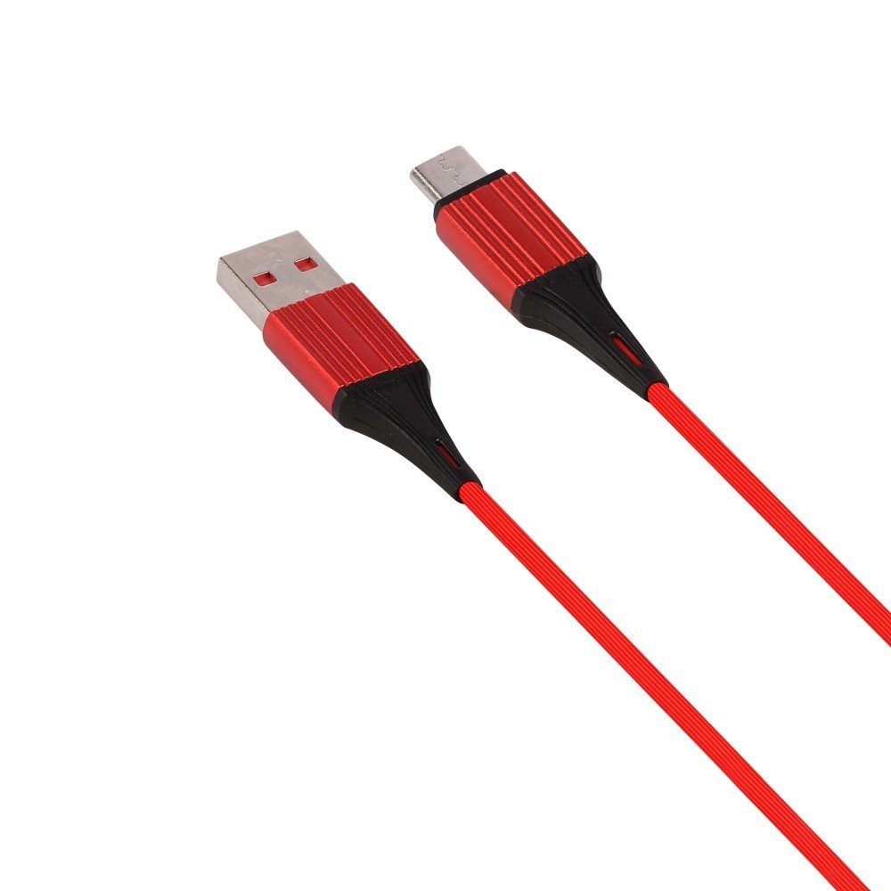 Dc-x12 2.4 Amp Micro Fast Bluei Data Cable - Nylon Braided, 1 Meter Length | Tangle Free, 2.4a Fast Charging, 480 Mbps Data Transfer, Aluminum Connectors