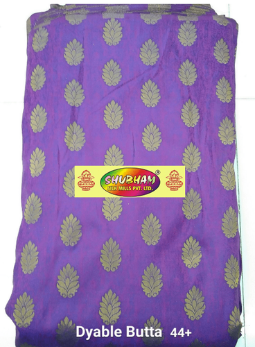 Dyeable Butta - Brocade Fabric 100 Cm Length, 44-60 Inch Width | Washable, Available In All Light & Dark Colors, Multipurpose Use