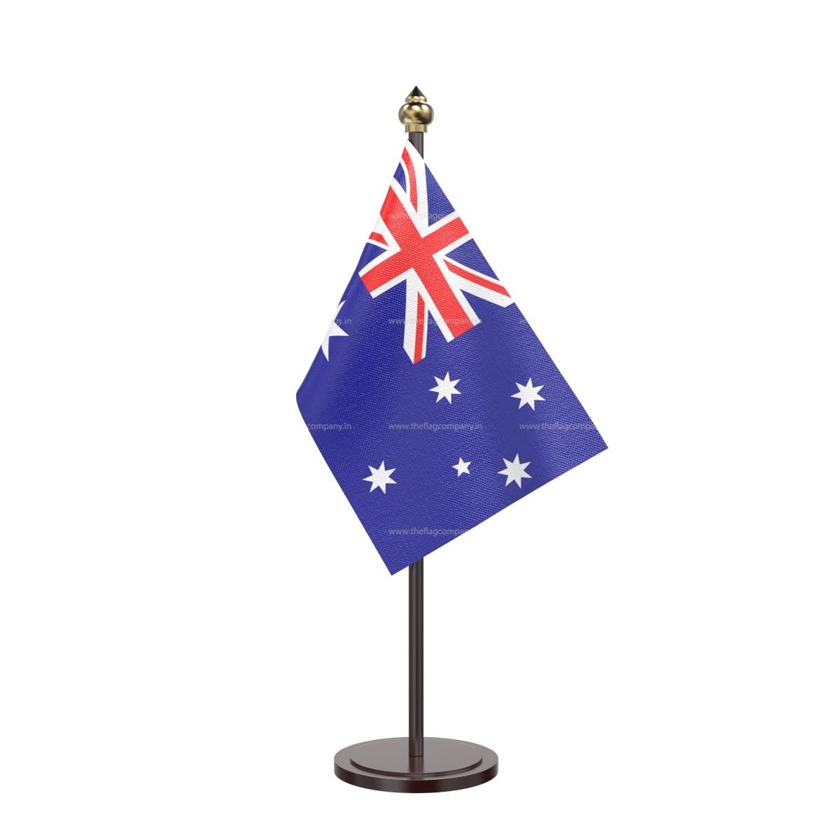 National Table Flags - 100% Polyester, 4" X 6"/6" X 9"/8" X 12" Sizes | Customizable Colors, Printed Style, Weather Resistant Design