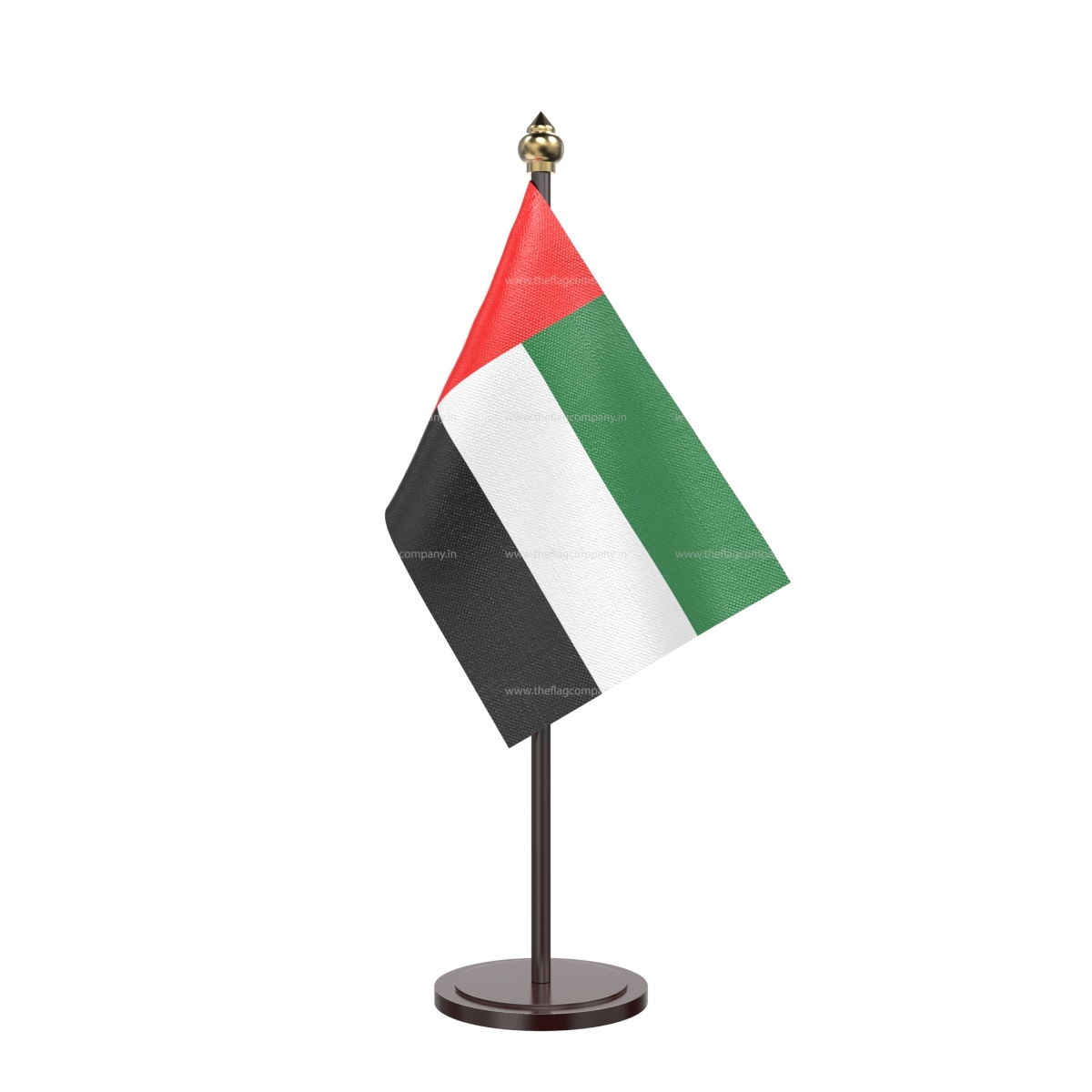 National Table Flags - 100% Polyester, 4" X 6"/6" X 9"/8" X 12" Sizes | Customizable Colors, Printed Style, Weather Resistant Design