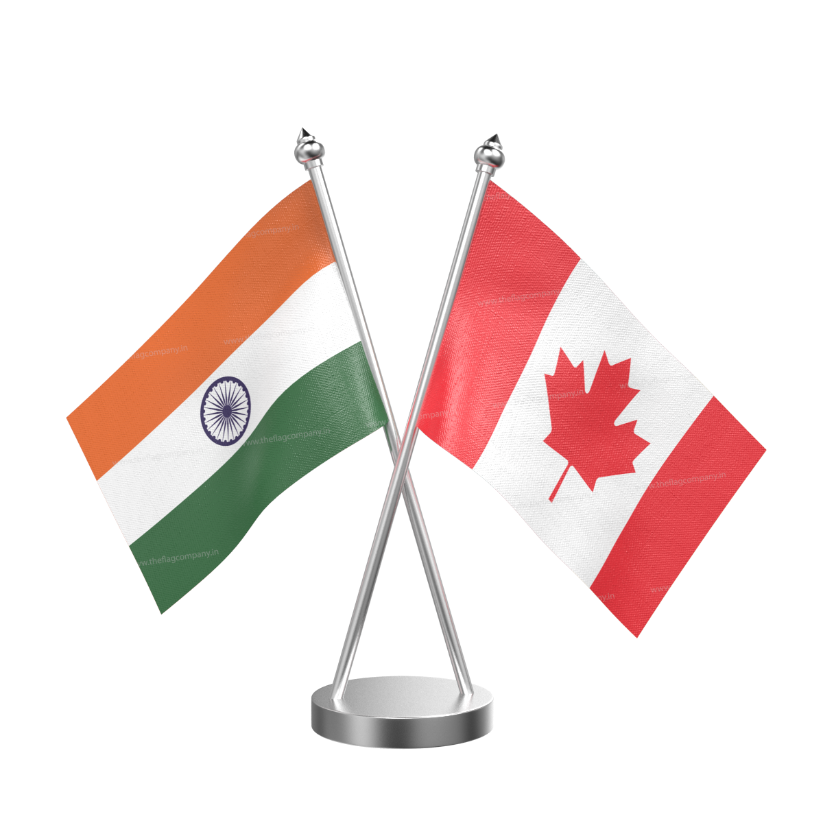 Plastic Cross Table Flags