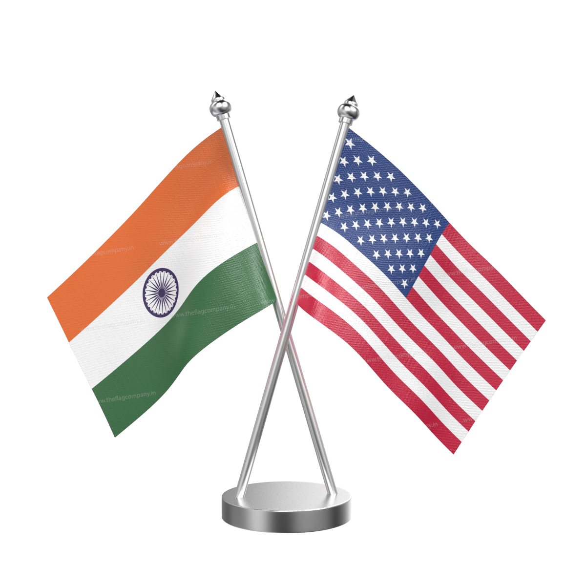 Plastic Cross Table Flags