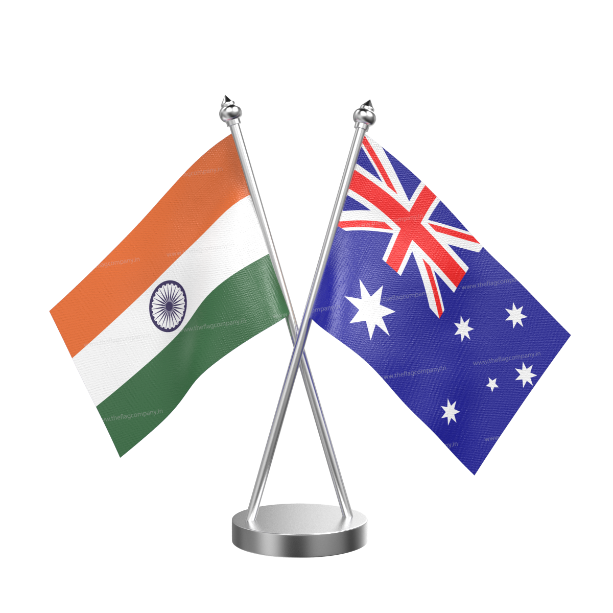 Plastic Cross Table Flags