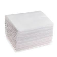 Disposable Towel - Lint Free Spunlace, 31x52 Inches, White & Green | Hypoallergenic, Ultra Soft, Multi-purpose, Various Sizes & Thickness