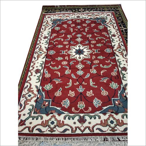 Printed Persian Hand Knotted Carpet