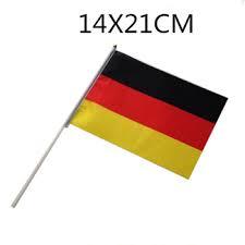 International Hand Flags - Polyester, 4" X 6", 6" X 9", 8" X 12", 12" X 18" | Customizable Colors, Logos, Lightweight, Printed For Sports And Promotions