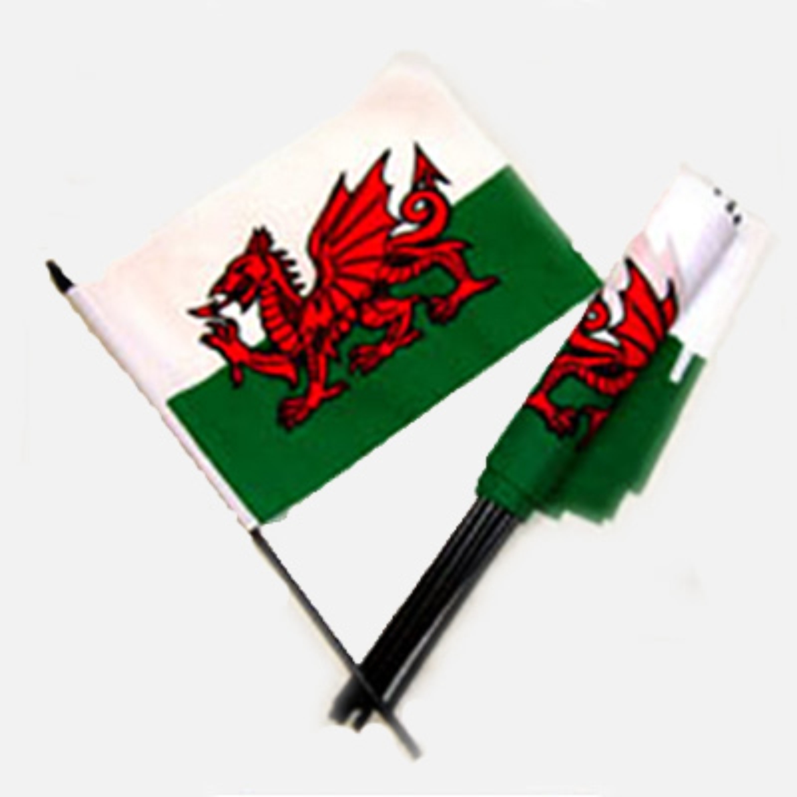 International Hand Flags - Polyester, 4" X 6", 6" X 9", 8" X 12", 12" X 18" | Customizable Colors, Logos, Lightweight, Printed For Sports And Promotions