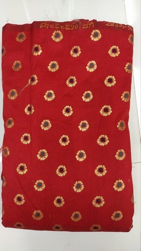 Fantom Butta - Brocade Fabric 44" Width, 100 Cm Length | Multipurpose Use, Washable, Available In All Light & Dark Colours, Variety Of Designs