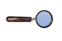 Brown Vintage Style Handel Magnifier