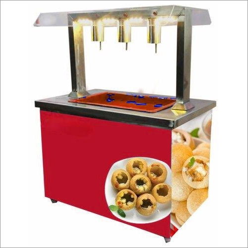 3 Nozzle Pani Puri Water Filling Counter Machine Capacity: 35 Pcs/Min