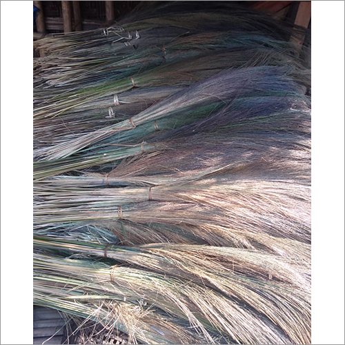 Floor Grass Broom - Durable Grass Material | Water Resistant