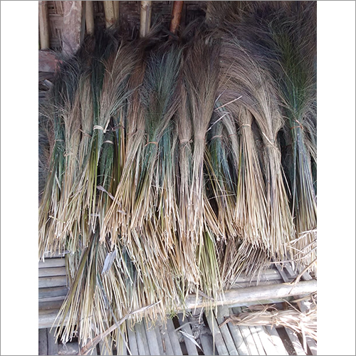 Floor Grass Broom - Durable Grass Material | Water Resistant