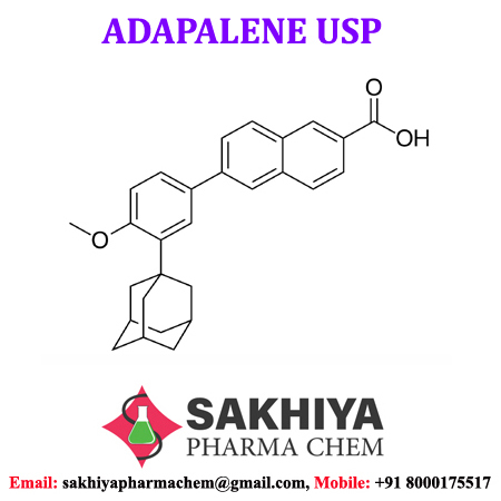 Adapalene - White Crystalline Powder, 98%-102% Purity | Third-generation Topical Retinoid For Mild-moderate Acne Treatment