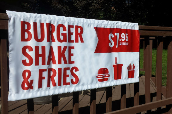 Polyester Printed Cloth Banner Flags