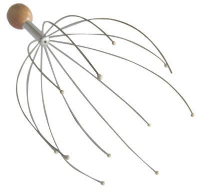 Head Scalp Massager - Premium Silicone | Ergonomic Design, Waterproof, Gentle Massage Action