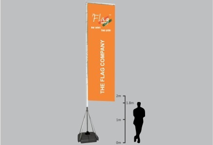 Stand Flags - Flagpole Material: Aluminium